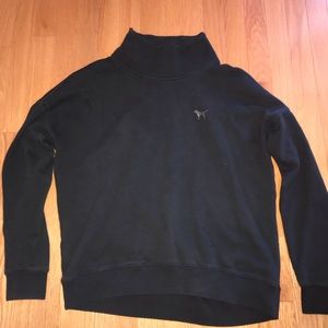 PINK by Victoria’s Secret black cowl neck sweater